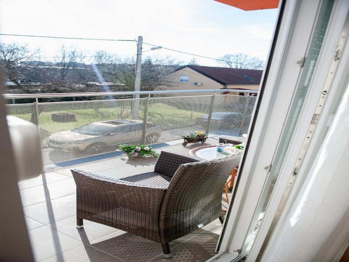 Licht appartement met balkon voor 4 personen in Zagreb in Zagreb