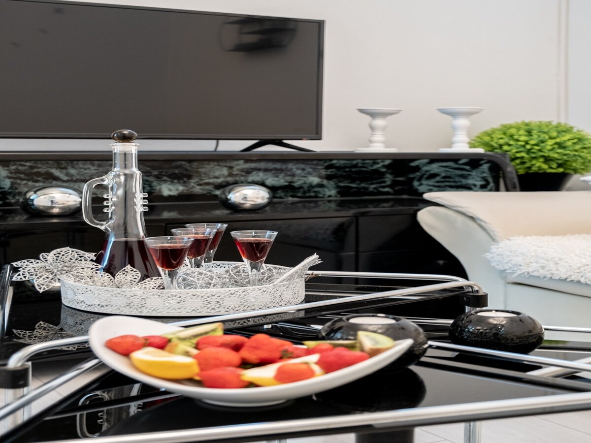 Modern appartement met balkon voor 6 personen in Split in Split