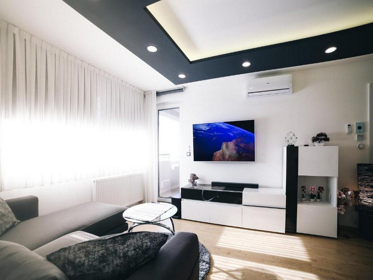 Ruim appartement met 2 slaapkamers in het hart van Zagreb in Zagreb