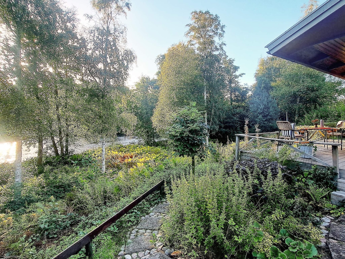 5-persoons vakantiehuis aan de Krokån in Knäred