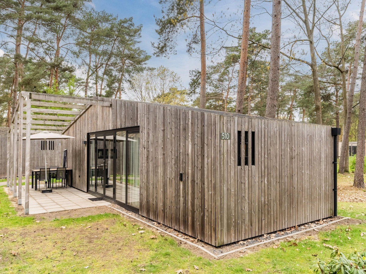 Stijlvol chalet voor 4 personen in Mierlo op Bospark 't Wolfsven in Mierlo