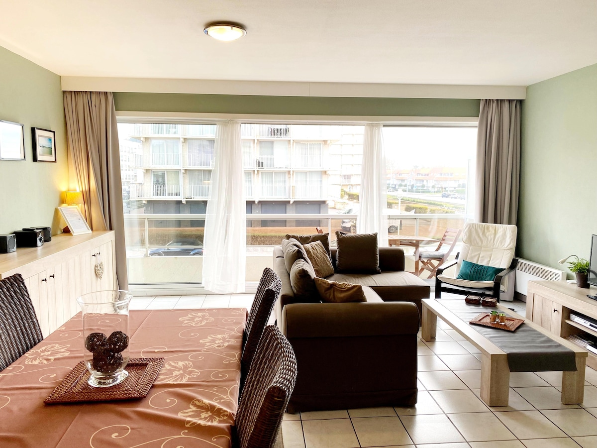 4-persoons appartement met keuken in hartje Nieuwpoort