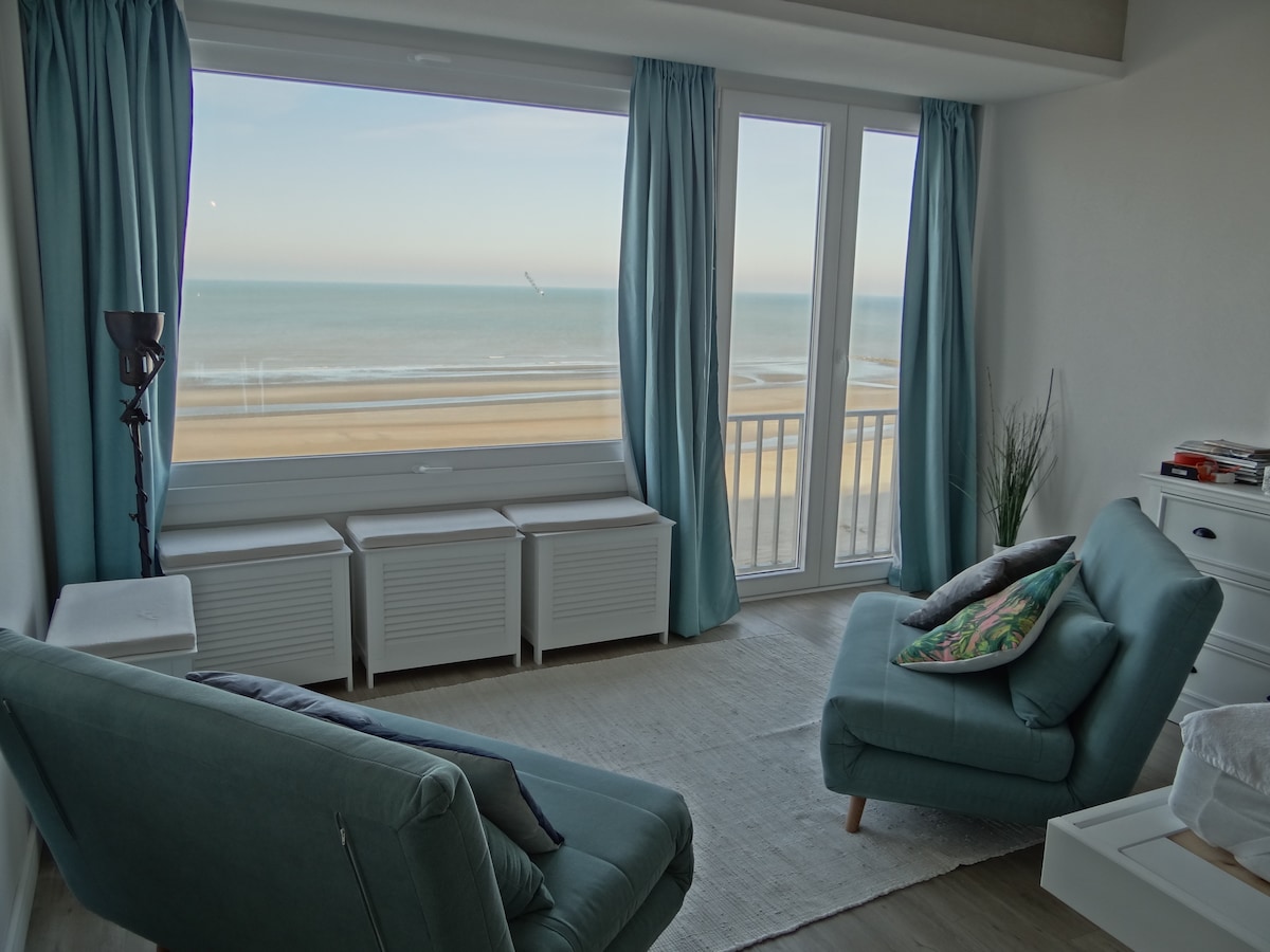 Studio met zeezicht in Nieuwpoort voor 2 personen