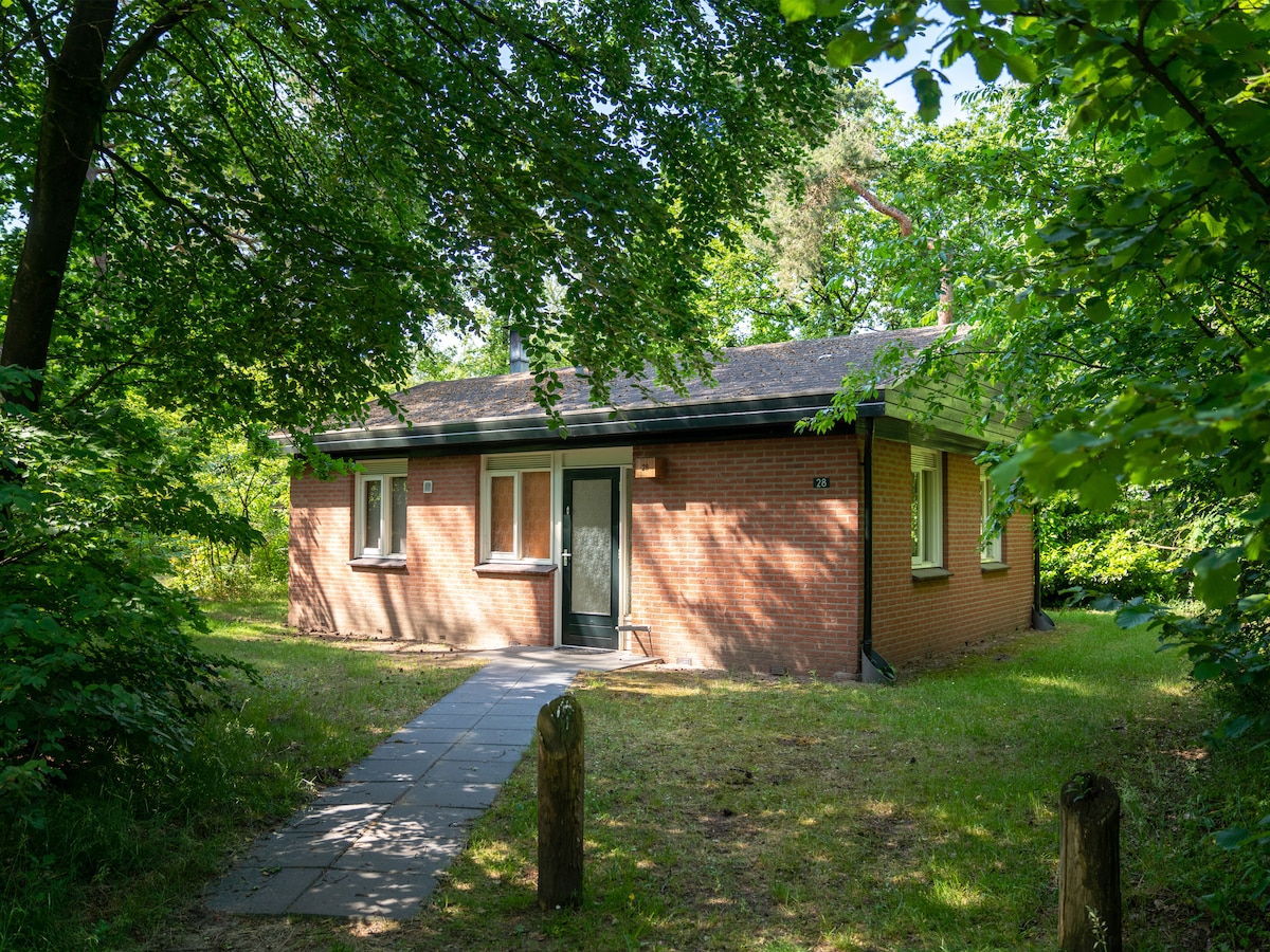 Gezellige bungalow voor 4 personen op Parc Heihaas in Putten in Putten