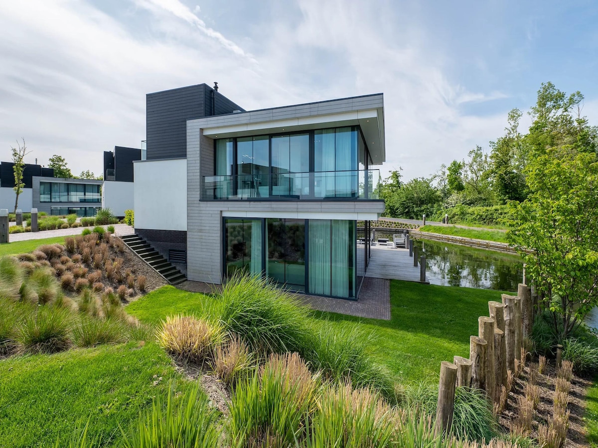 Moderne watervilla voor 8 personen in Arnemuiden aan het Veerse Meer in Arnemuiden