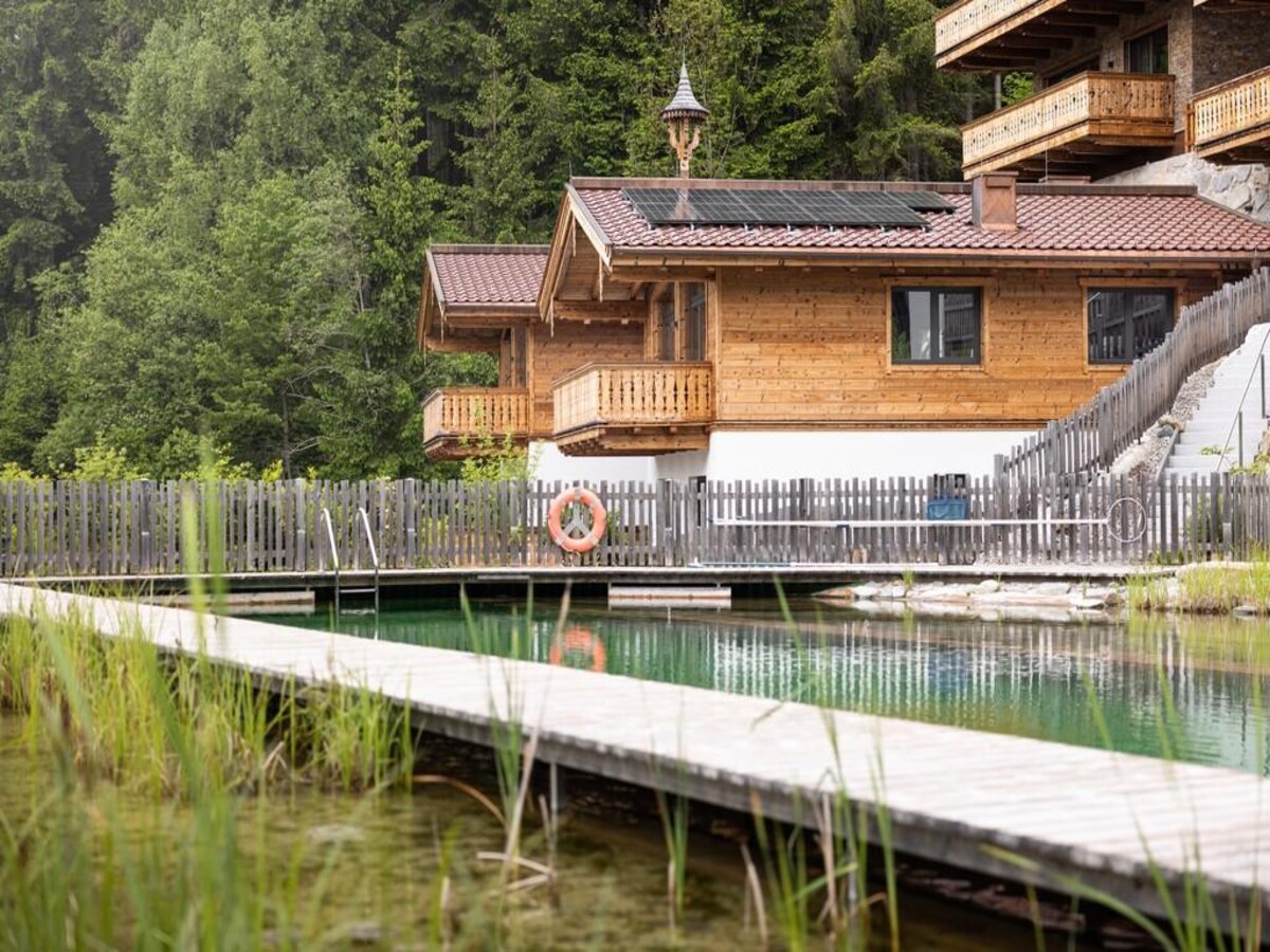 Aan de piste: Luxe Nationalpark Chalet Blindis in Neukirchen in Oostenrijk