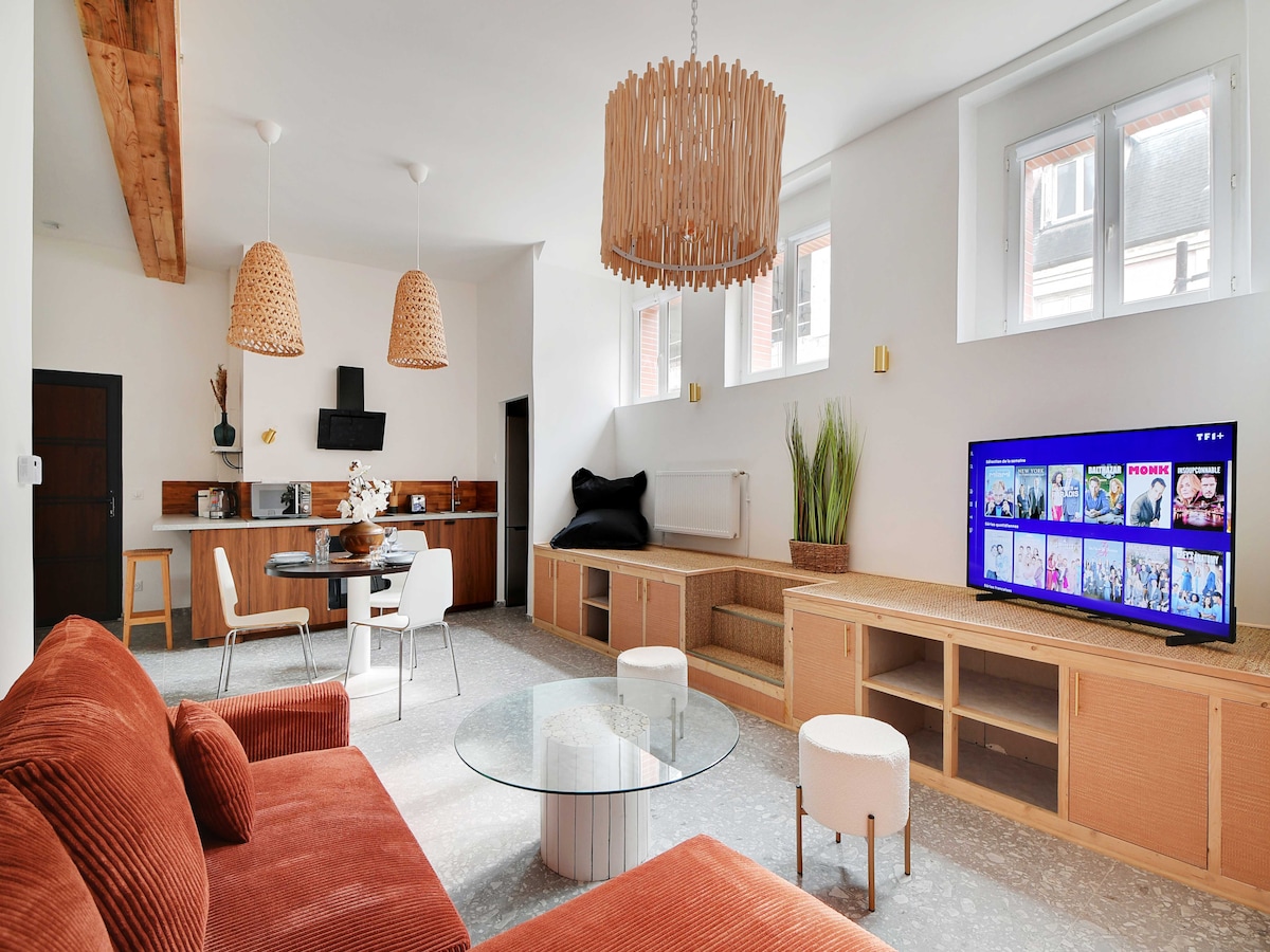 Stijlvol appartement voor 2 personen in Saint-Ouen-sur-Seine in Saint-Ouen-sur-Seine