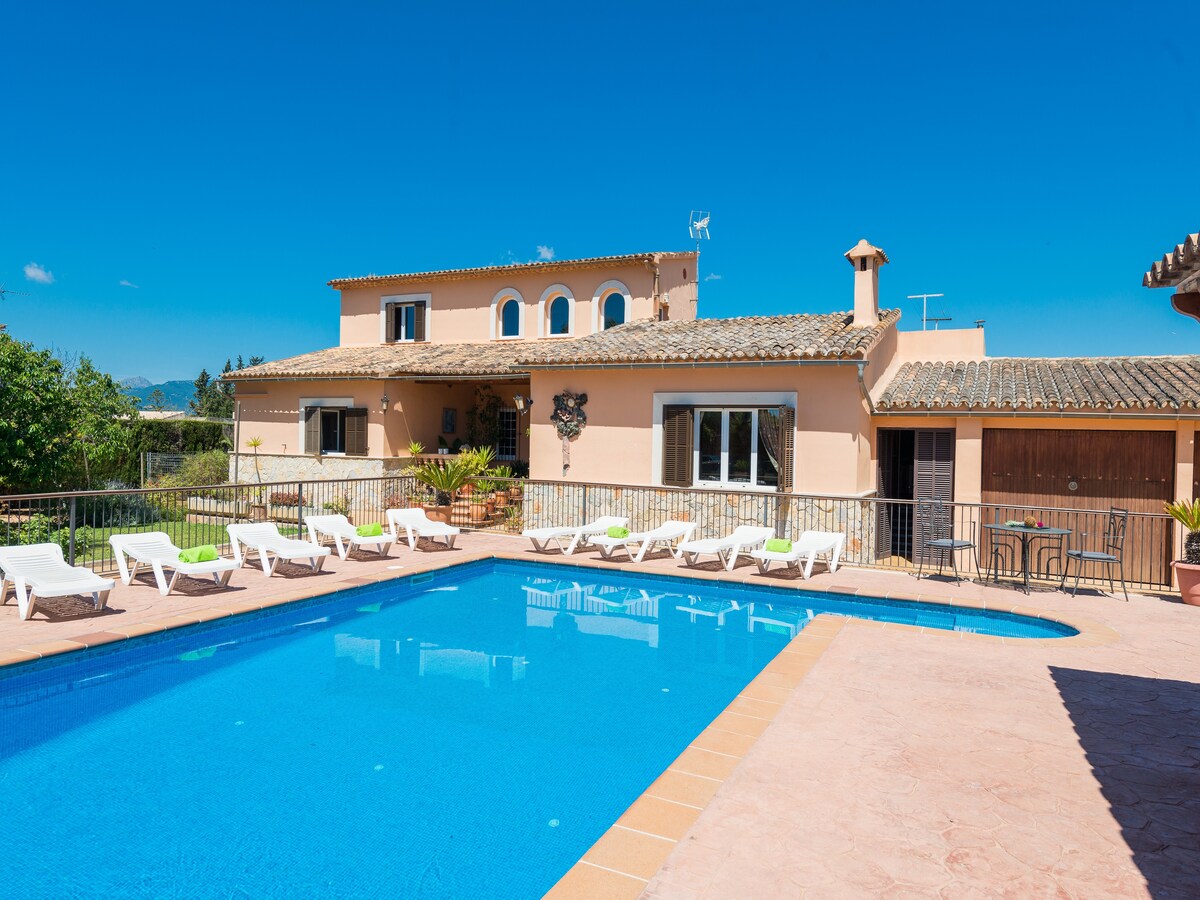 Villa Can MarÇal in Marratxí met privézwembad voor 8 personen in Marratxí