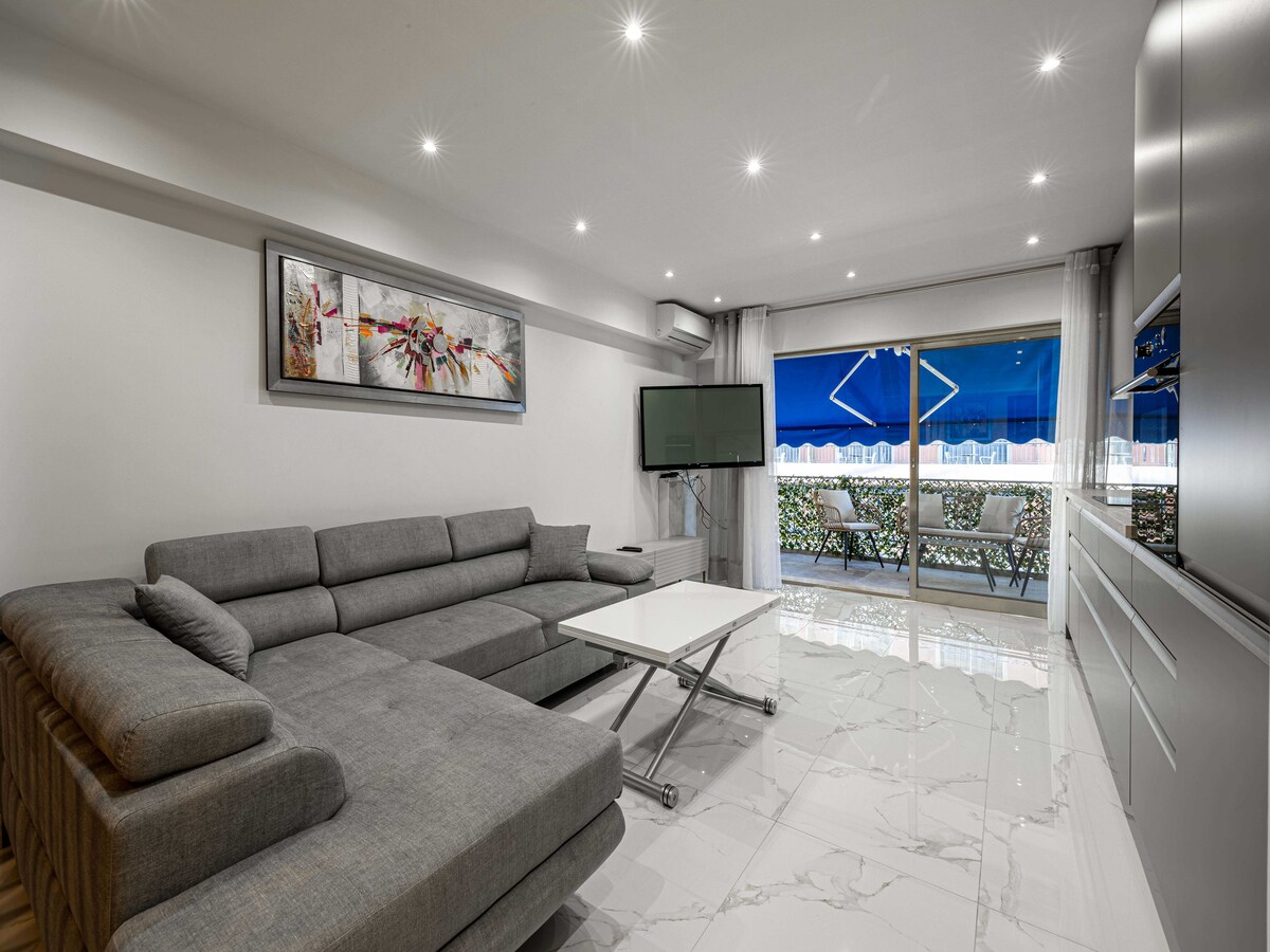 Licht appartement in het centrum van Juan-les-Pins, Antibes · 66 m² in Antibes