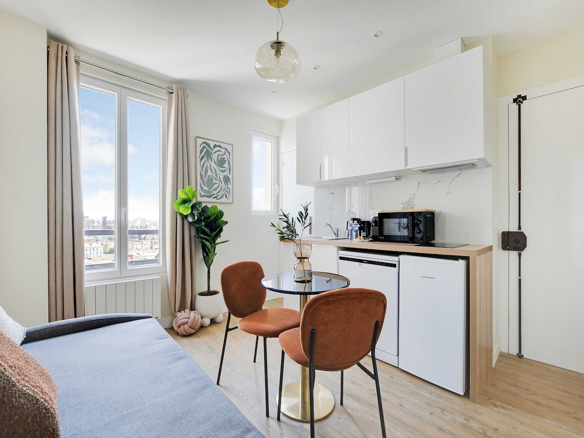 Licht en comfortabel appartement in Ivry-sur-Seine voor 2 personen (3) in Ivry-sur-Seine