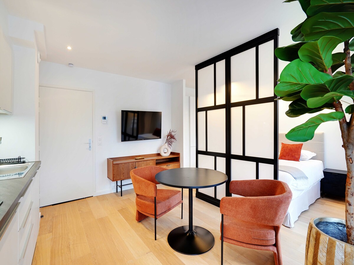 Stijlvolle studio in Levallois-Perret, vlakbij Parijs in Levallois-Perret