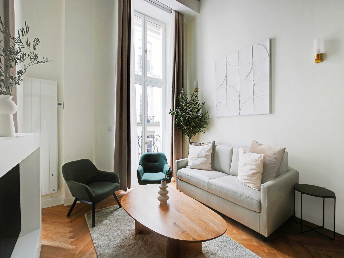 Charmant appartement in het hart van Parijs (2e arrondissement) in Parijs