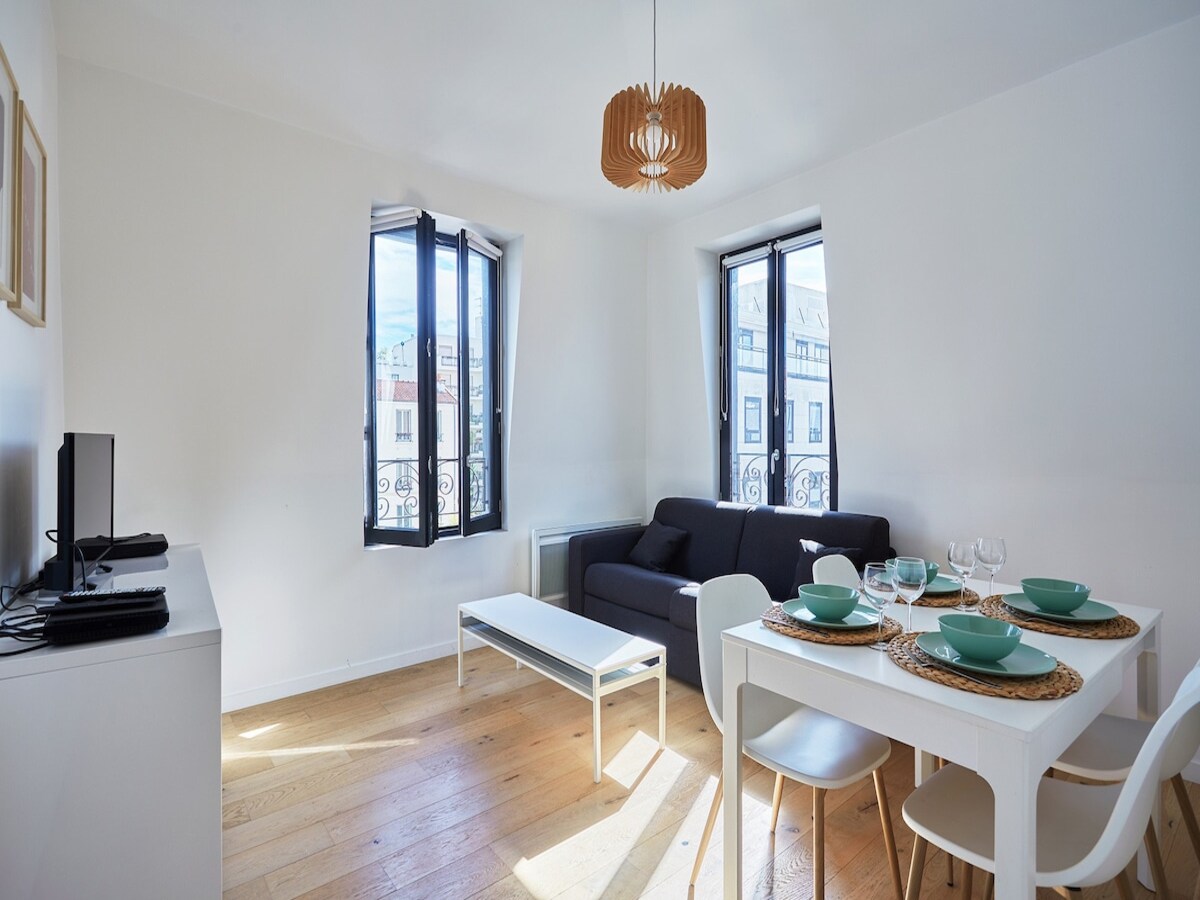 Modern appartement in hartje Boulogne-Billancourt voor 2 personen in Boulogne-Billancourt