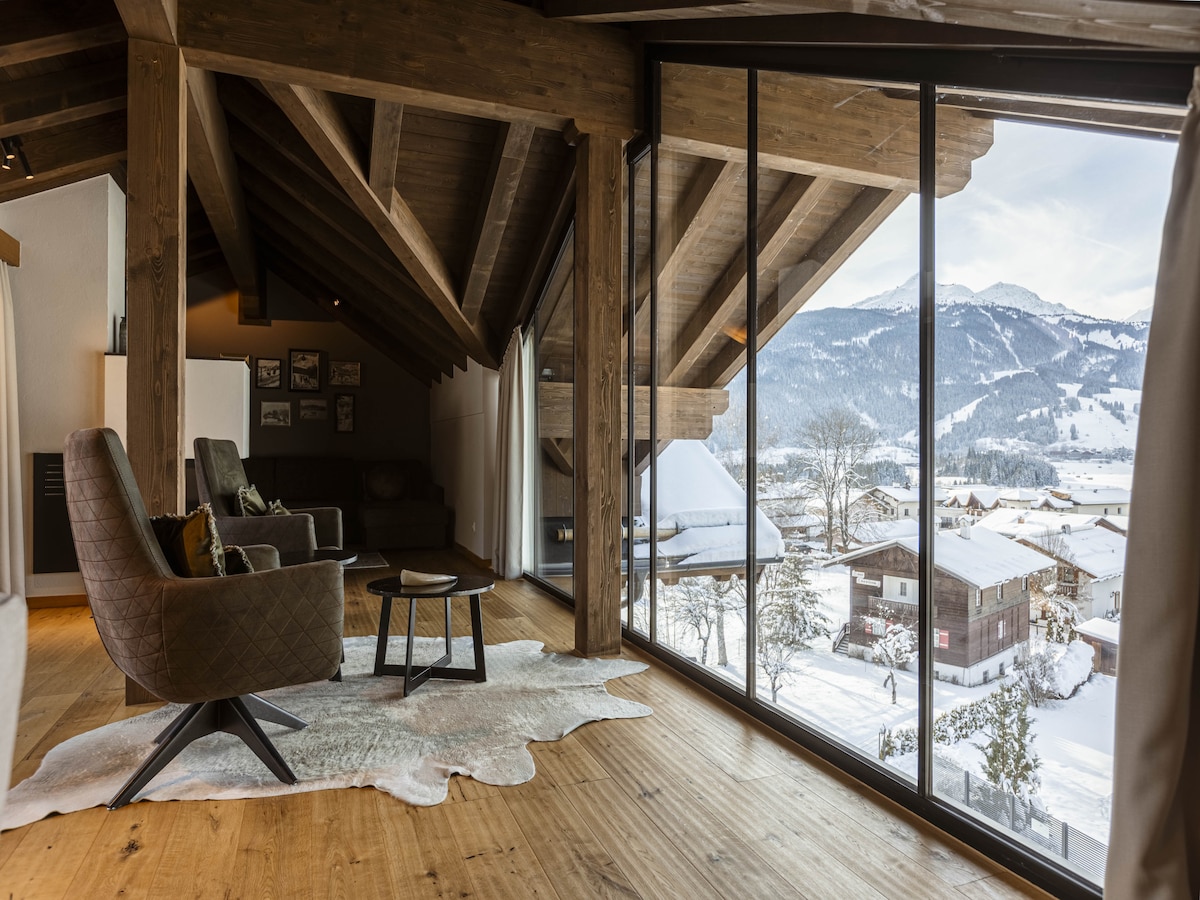 8-persoons penthouse in het centrum van Ehrwald in Ehrwald