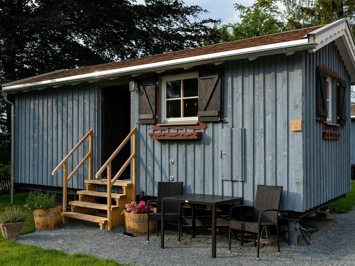 Sfeervol Tiny House voor 2 personen in Clausthal-Zellerfeld in Clausthal-Zellerfeld