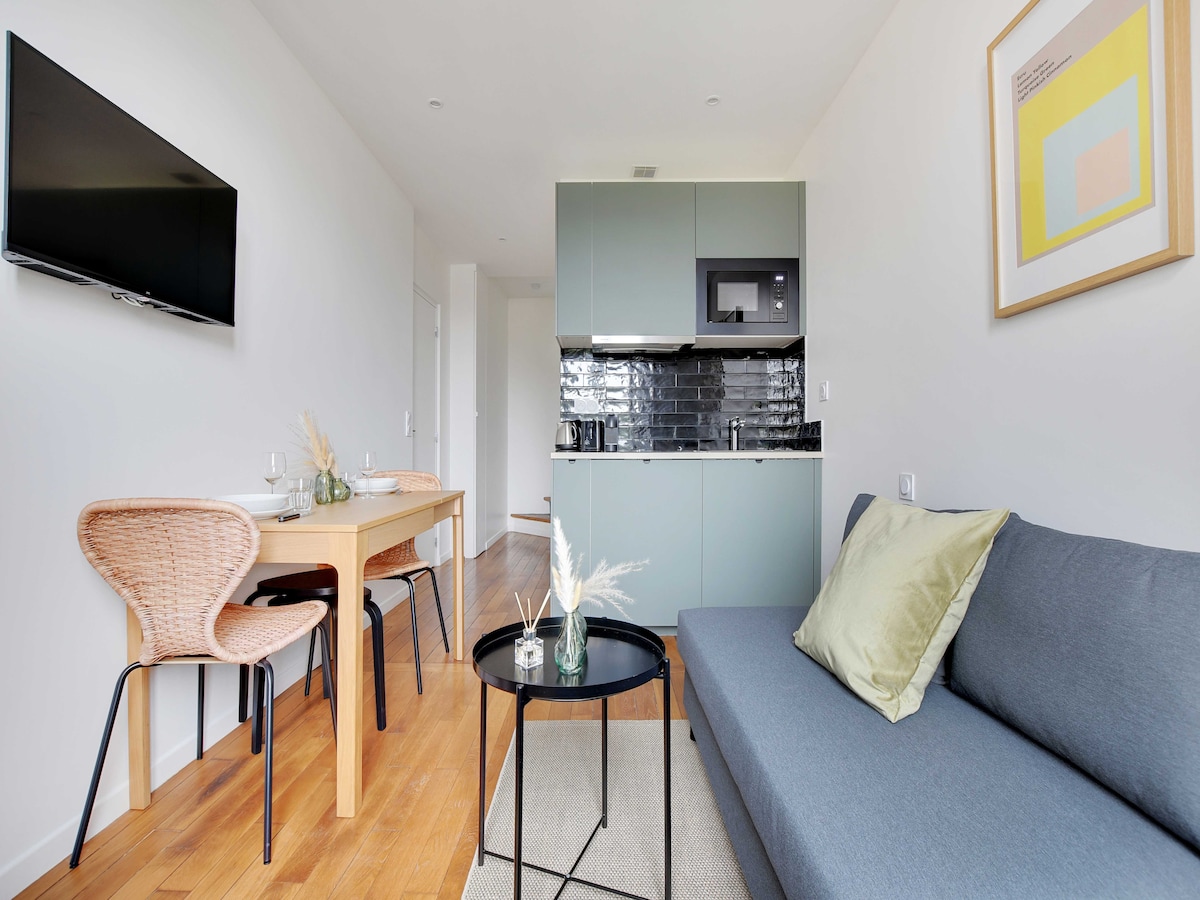 Licht duplex appartement in Nanterre nabij RER A in Nanterre