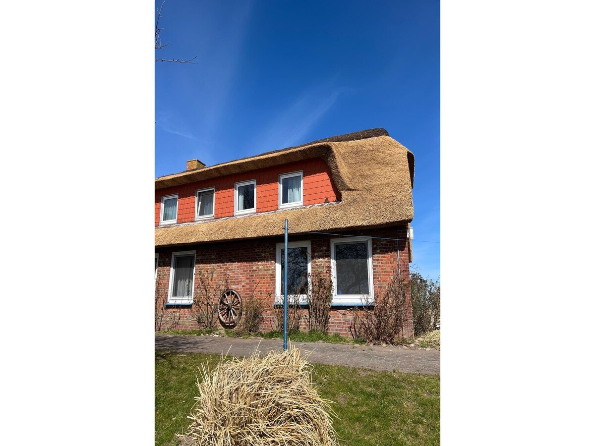 Sfeervol vakantiehuis op Pellworm met panoramisch uitzicht in Pellworm