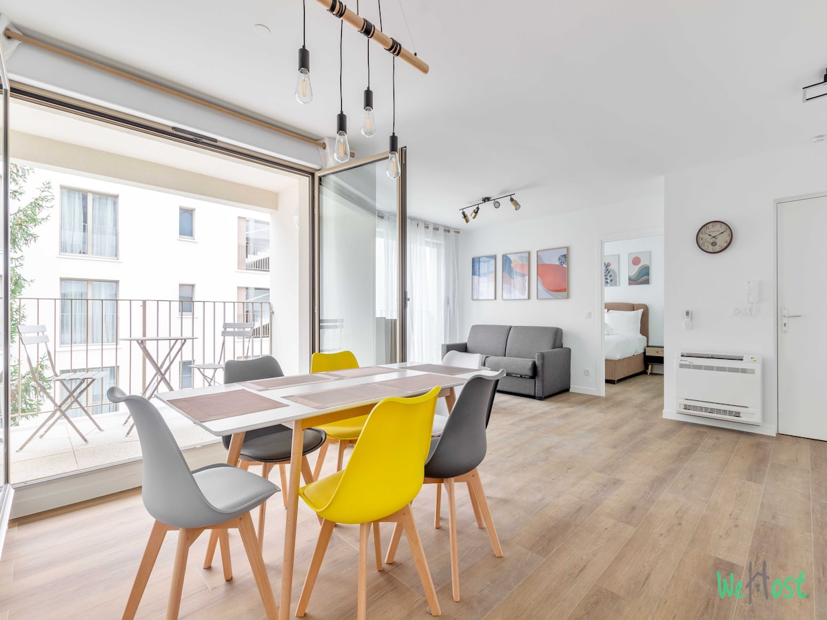 Modern appartement in Champigny-sur-Marne voor 4 personen · 2 slk in Champigny-sur-Marne