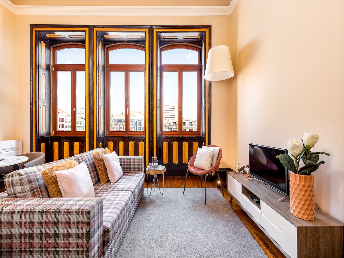 Charmant appartement YOUROPO - Bolhão 3D in hartje Oporto in Porto