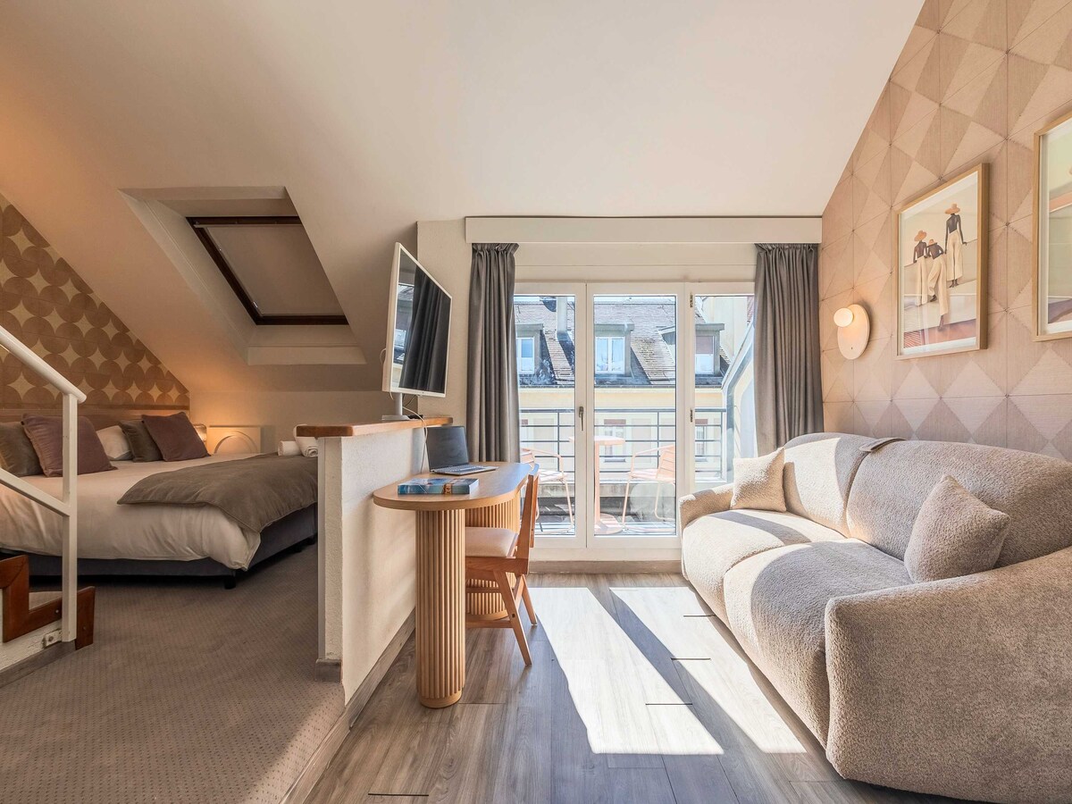 Modern studio-appartement in het hart van Pâquis, Genève in Genève