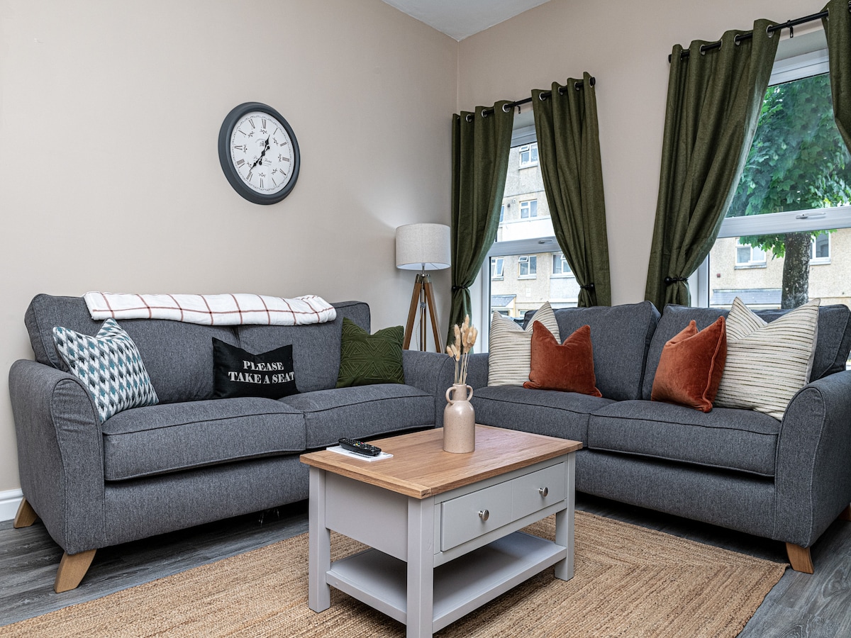 4-persoons modern appartement in centrum Pwllheli nabij strand in Pwllheli