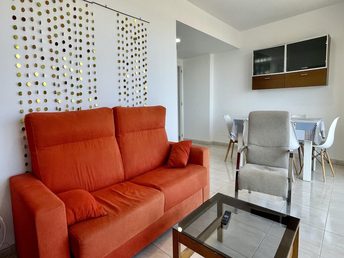 Appartement aan het strand in het centrum van Estartit in Estartit