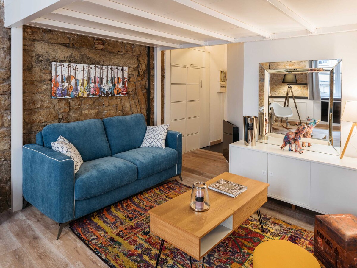 Karaktervol gerenoveerd appartement in het hart van Lyon · 2 pers. in Lyon