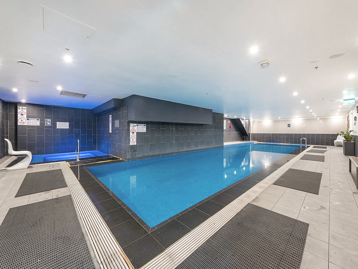 Luxe appartement in Melbourne CBD met panoramisch stadsgezicht in Melbourne