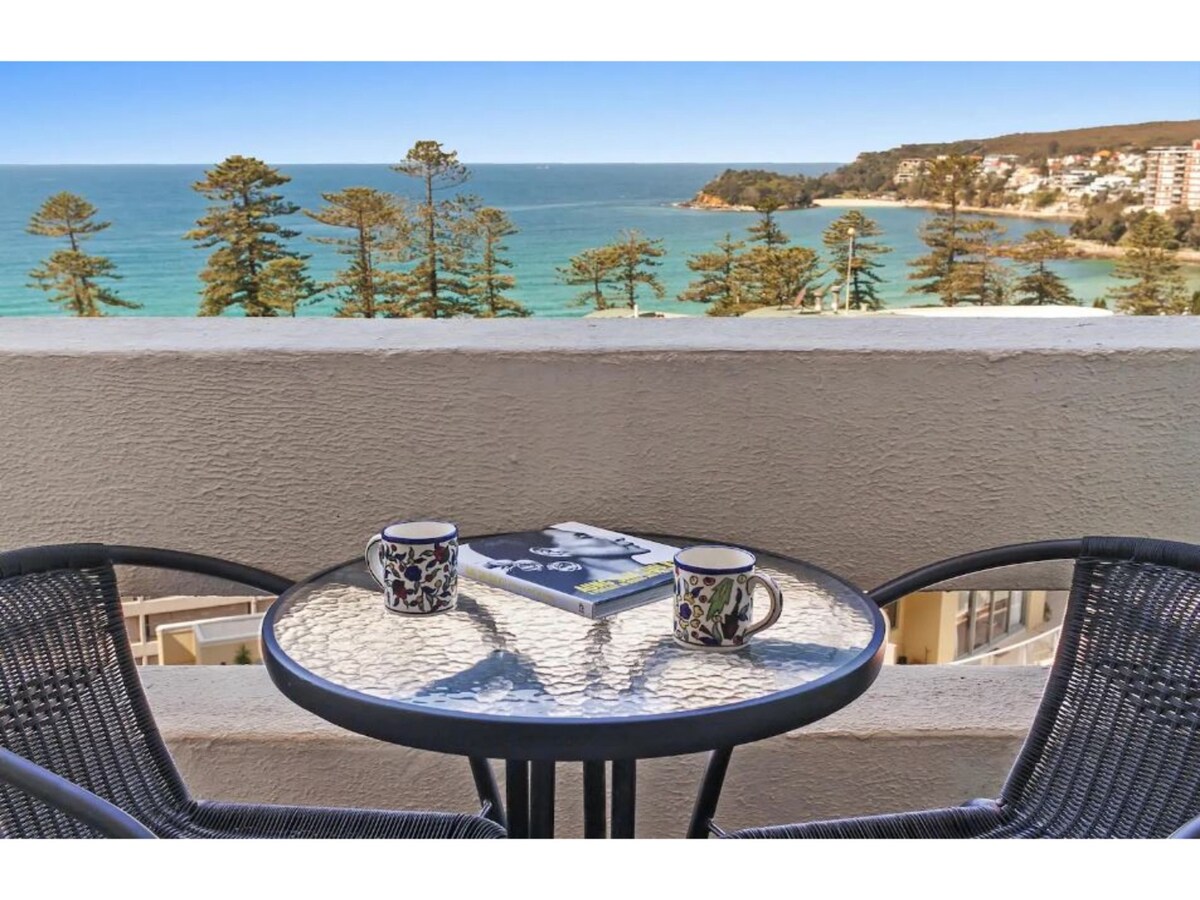 Luxe appartement in Manly met uitzicht op het strand in Manly