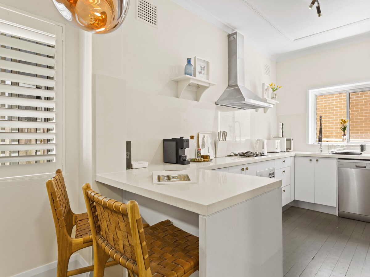 Stijlvol appartement met 2 slaapkamers nabij Manly Beach in Manly