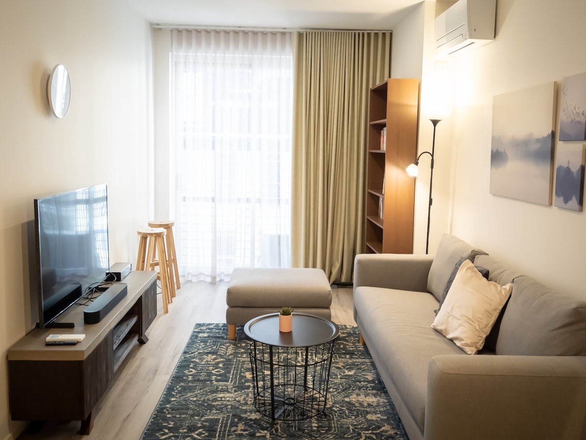 Modern appartement met 2 slaapkamers in het hart van Melbourne in Melbourne