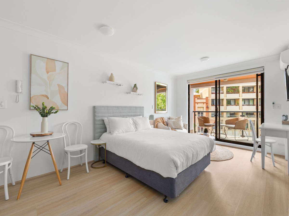Stijlvol studio-appartement met balkon in Surry Hills in Surry Hills