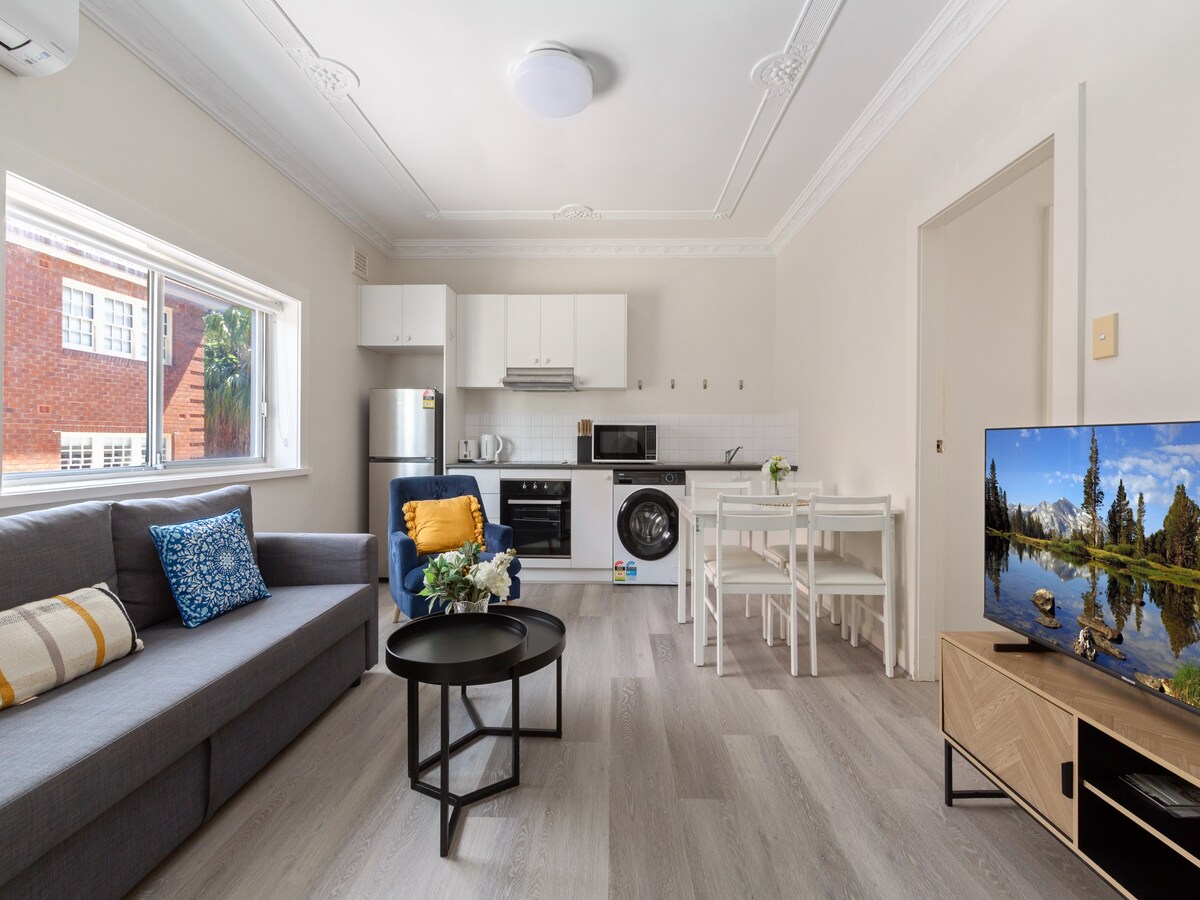 Stijlvol appartement in het hart van Manly voor 2 personen in Manly