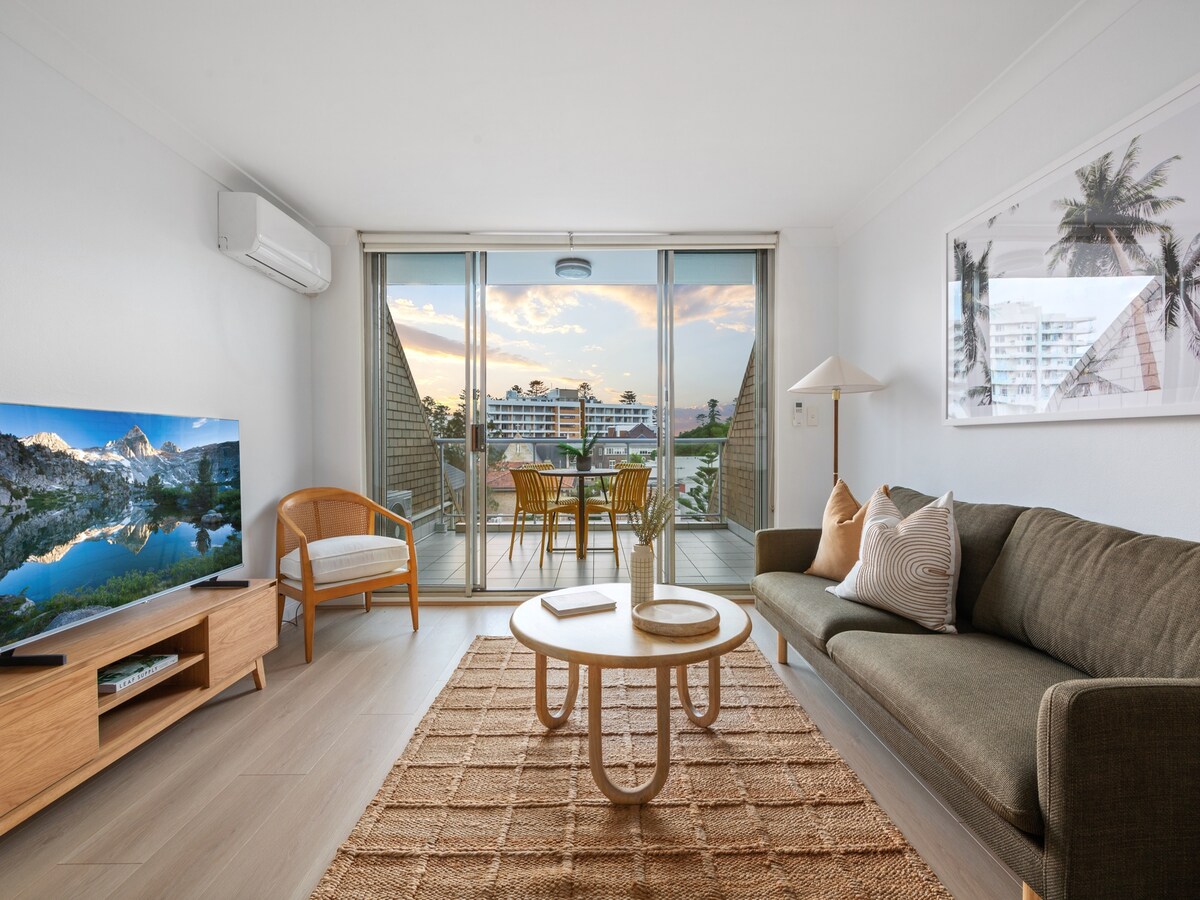 Stijlvol appartement voor 2 personen nabij Manly Beach in Manly