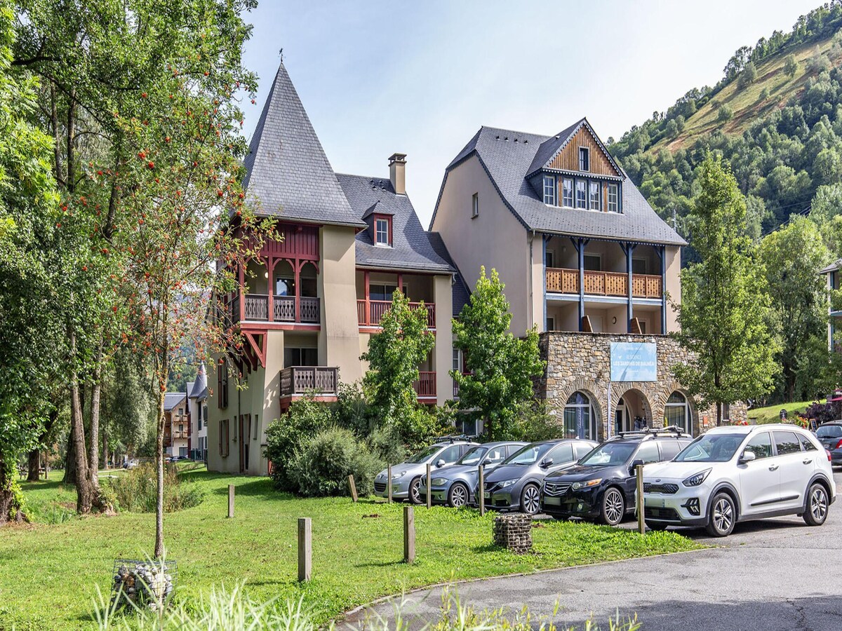 Ruim duplexappartement voor 6 personen in Loudenvielle in Loudenvielle