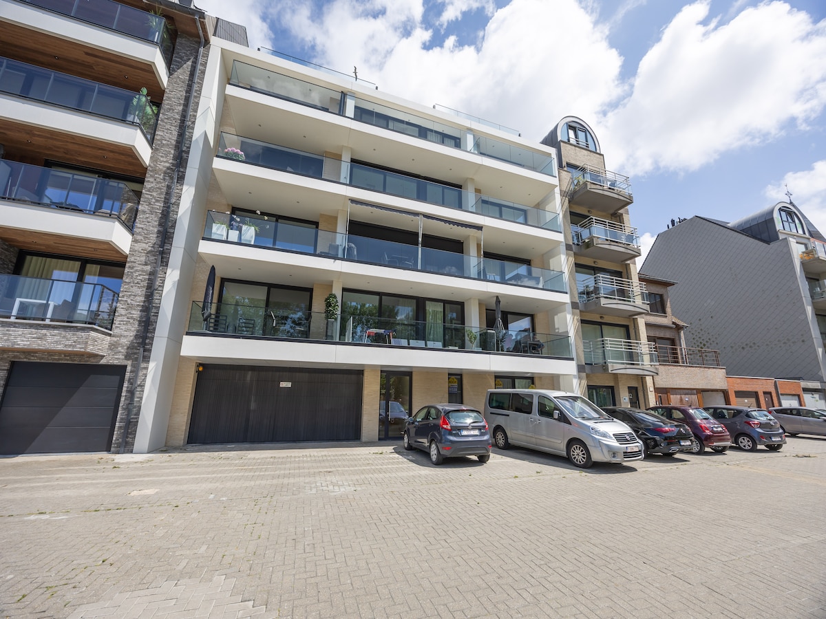 4-persoons appartement aan het strand in Middelkerke