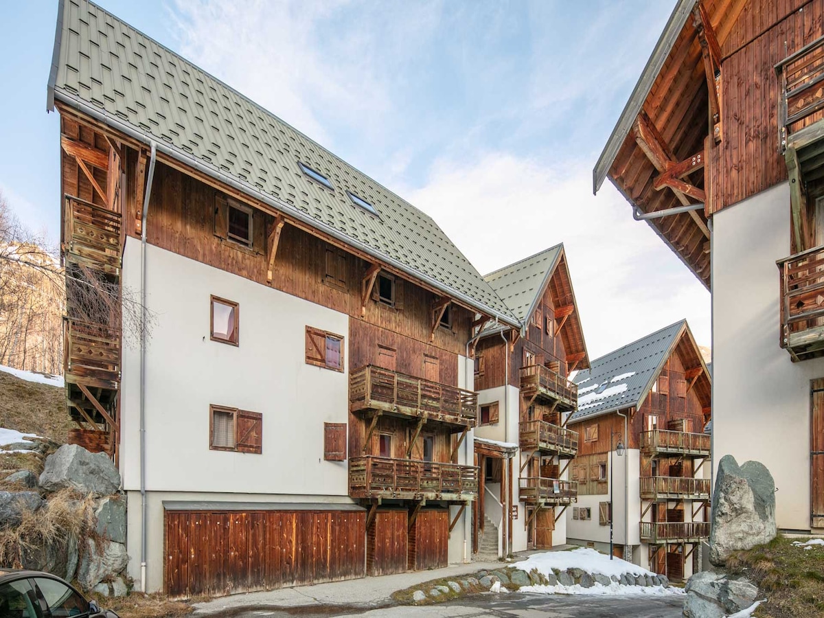 Aan de piste: Ruim appartement voor 10 personen in Saint-Sorlin-d´Arves in Saint-Sorlin-d´Arves
