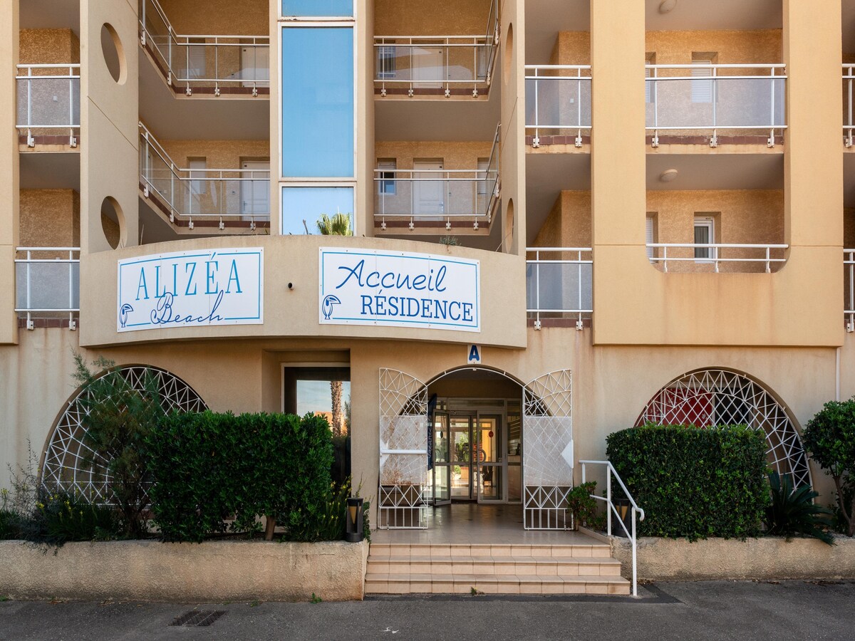 Op 800 m van het strand: appartement in Valras-Plage voor 4 personen in Valras-Plage