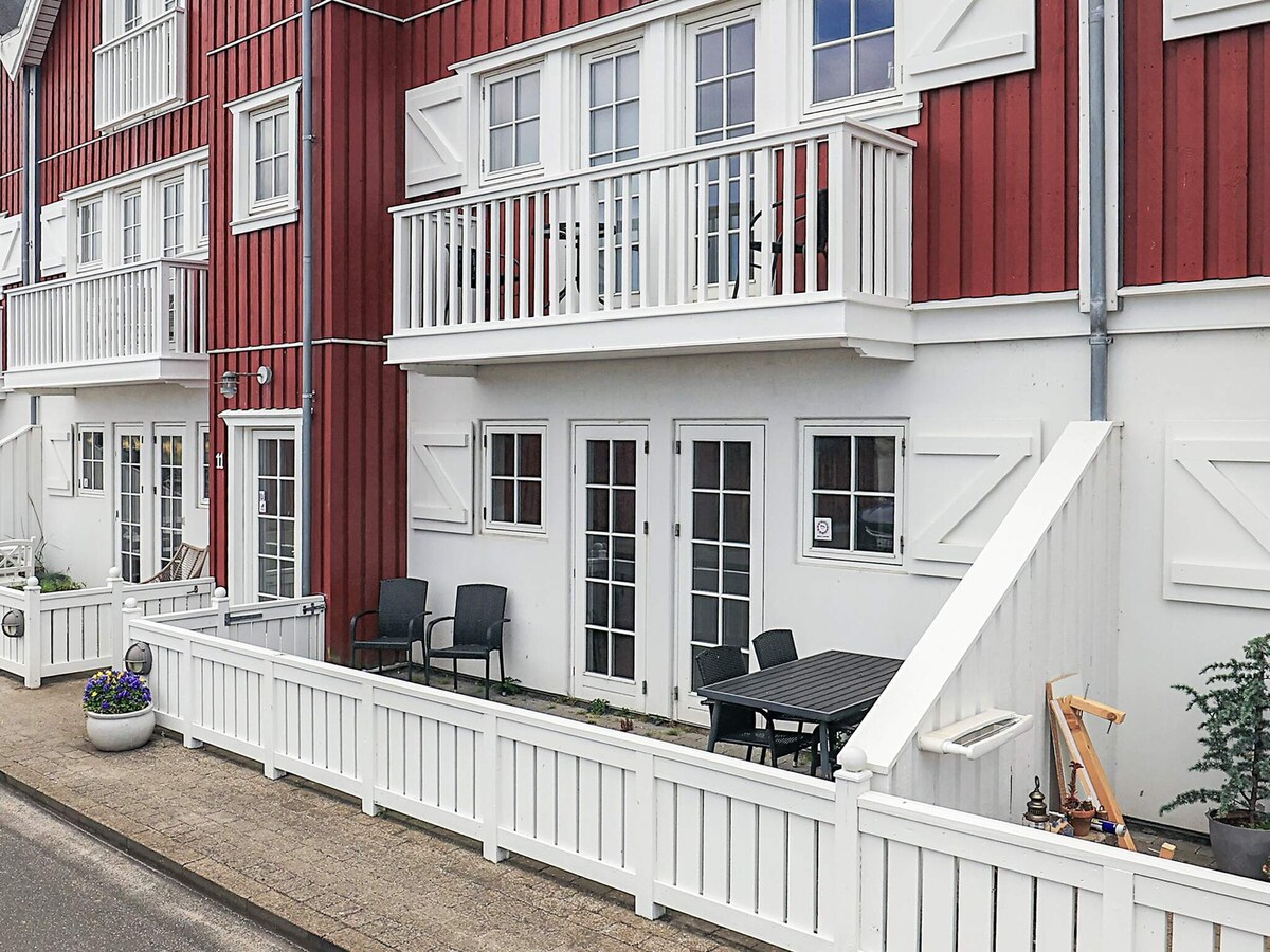 Centraal gelegen vakantiehuis in Bagenkop vlak bij het strand in Bagenkop