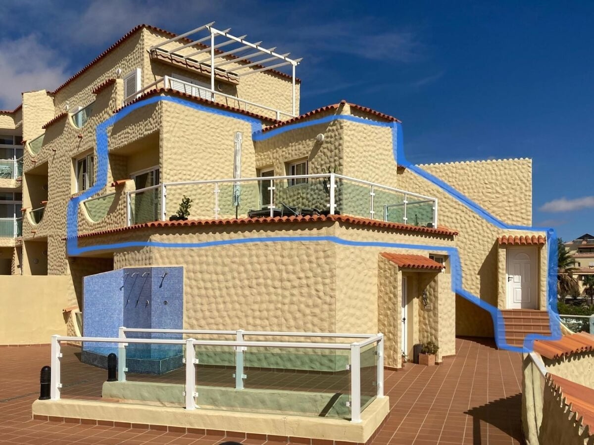 Modern vakantiehuis aan het strand in Costa Calma in Costa Calma