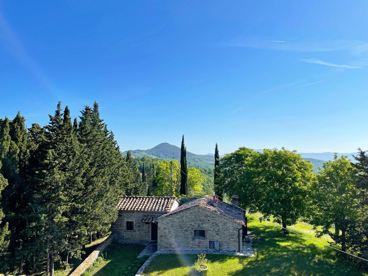 Rustiek landhuis La Fagianaia in Anghiari voor 6 personen in Anghiari