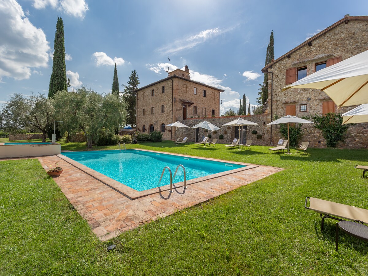 Charmant landhuis Il Querceto Prima in Tavarnelle val di Pesa in Tavarnelle Val di Pesa