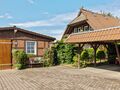 Ferienhaus mit Garten und Terrasse vor Rostock/Warnemünde