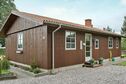 Retro vakantiehuis in Grenaa in de buurt van de Noordzee in Grenaa - Midden-jutland, Denemarken foto 5165817
