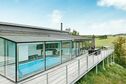 Vrijstaand vakantiehuis in Knebel met privézwembad