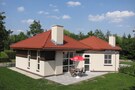 Gut eingerichtetes Ferienhaus nahe einem Freizeitsee