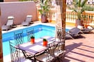 Moderne Villa in der Cala Romantica mit eigenem Pool