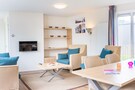 Mod Bungalow mit zwei Badezimmern 500 m vom Strand entf