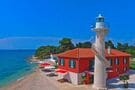 Appartement im Leuchtturm in Zadar, am Meer mit Pool und Frühstück