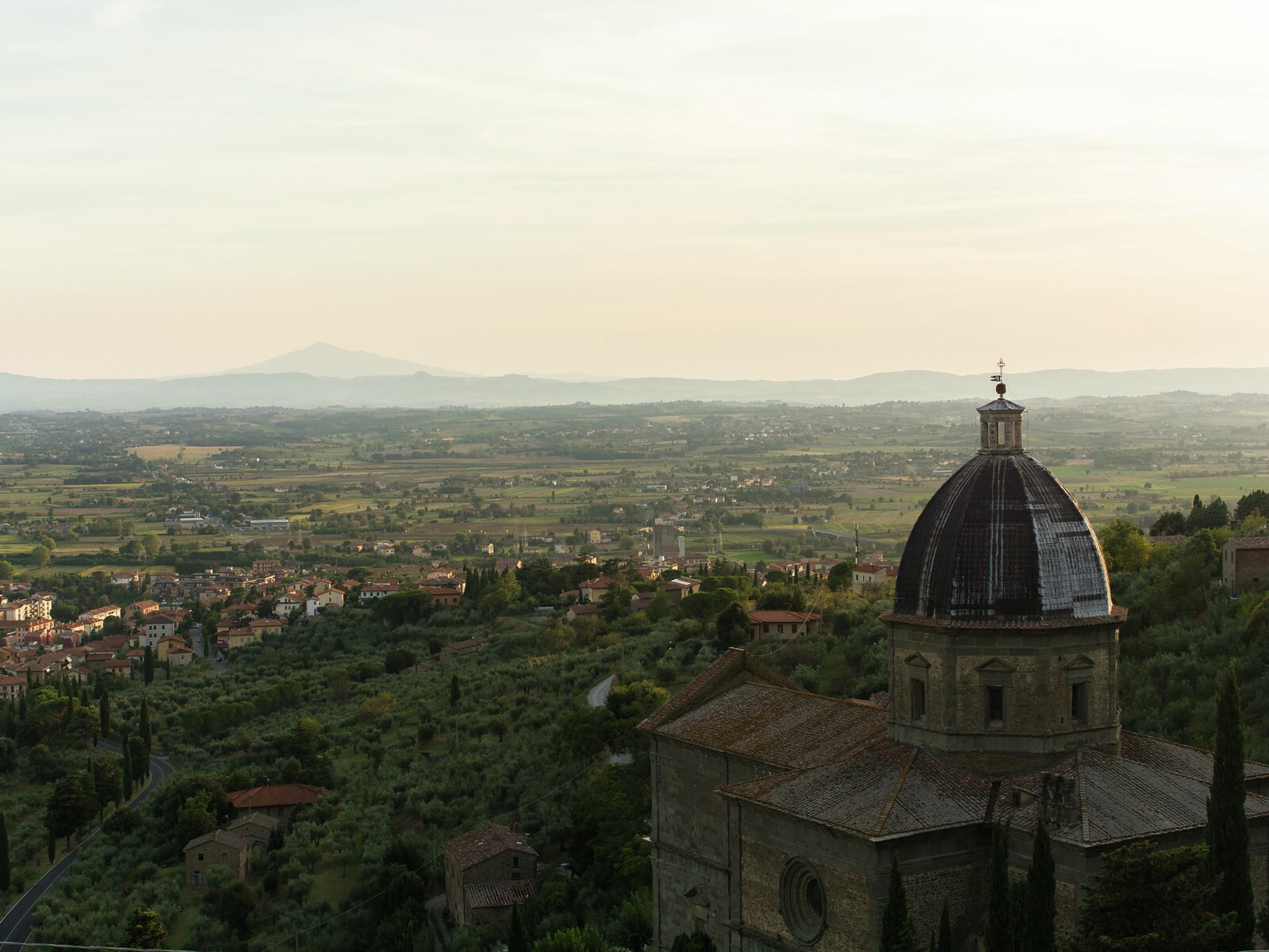 De omgeving van Cortona